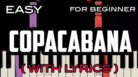 copacabana lyrics|copacabana lyrics spanish.